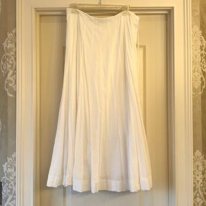 GAP white cotton beach skirt